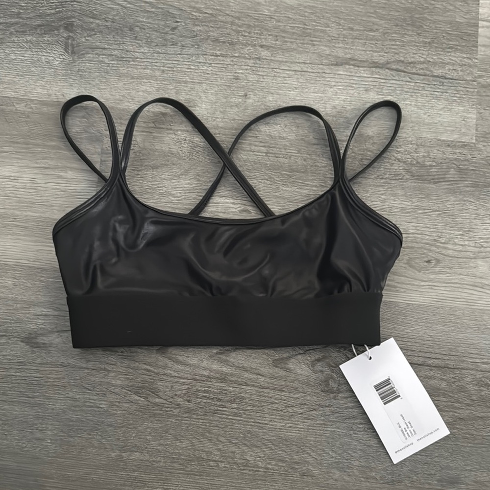 Noli - Black Liquid “Jolie Bra” - Small - NWT! Listing is for Bra Only.
